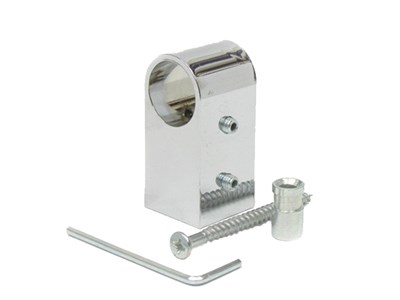 Держатель рейлинга для кухни хром