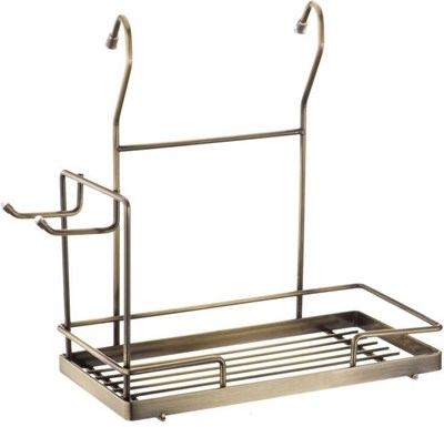 Полка на рейлинг для миксера бронза