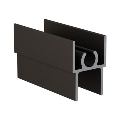 Верхний профиль для шкафа купе бронза