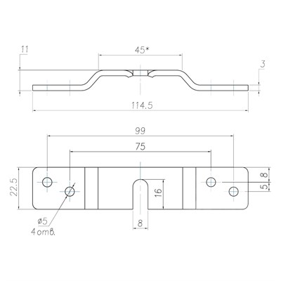 Комплект роликов для раздвижных дверей (B-104) - фото 20843