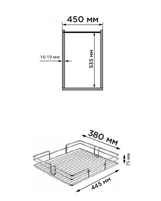 Выдвижная-поворотная колонна STARAX КЛАССИК (Фасад 450;Высота 1250-1400 мм) - фото 21105
