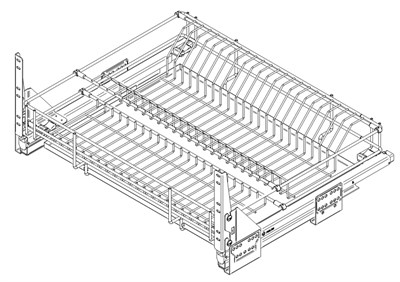 Схема выдвижной сушилки