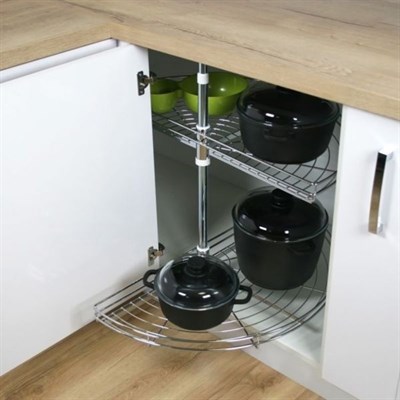 Карусель для кухни 1/2 в интерьере