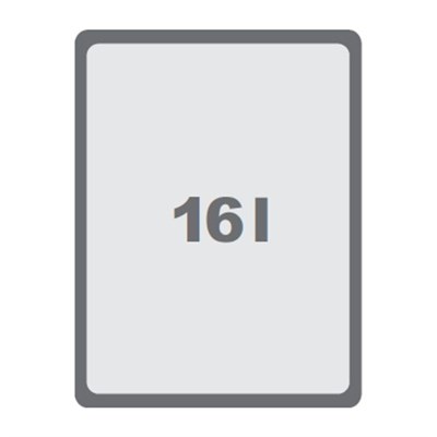 Мусорное ведро ALADIN-1 корпус 40 - фото 22139