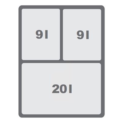 Мусорное ведро JC601 корпус 40 - фото 22169