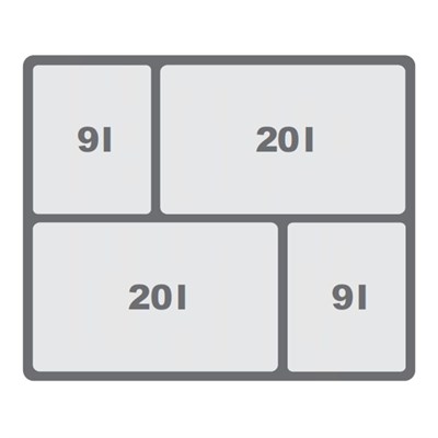 Мусорное ведро JC609 корпус 600 - фото 22187