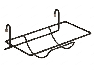 Полка на рейлинг для бумажного полотенца черный