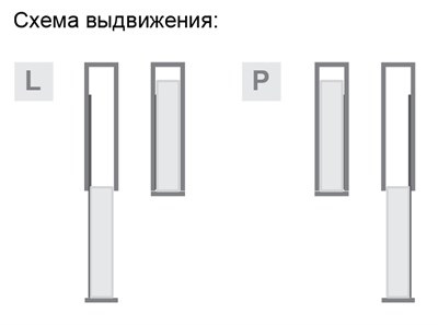 Высокая бутылочница 150 мм схема