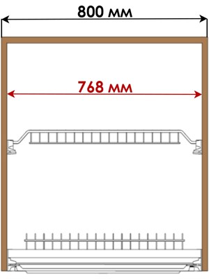 Размеры сушки