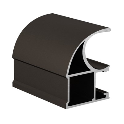 Вертикальный профиль ручка для шкафа купе - фото 25827