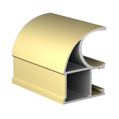 Вертикальный профиль ручка для шкафа купе - фото 25828