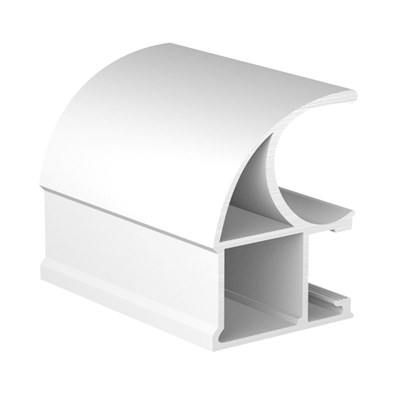 Вертикальный профиль ручка для шкафа купе - фото 25832