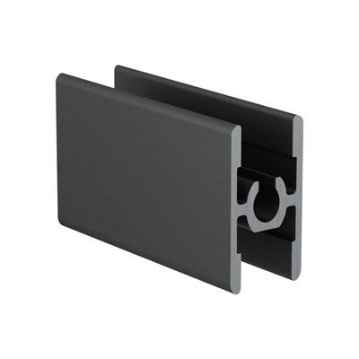 Разделитель для шкафа купе черный